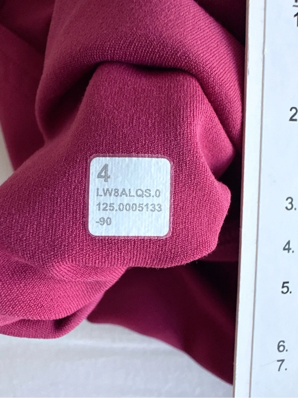 lululemon Align™ High-Rise Skirt Magenta Smoke Size 4 NWOT - Picture 5 of 14
